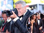 Smile, you're on ClooneyCam! Star gets hotter as he celebrates the Venice Film Award with paparazzi