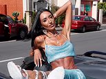 Australian influencer who underwent controversial 'Barbie waist' surgery now reveals her dangerous tanning obsession: 'I'm so addicted I'm seeing a therapist'
