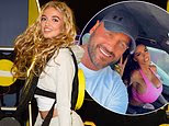 Princess Andre lets her hair down as she is seen for the first time since her mother Katie Price told fourth husband Lee Andrews she wants a divorce