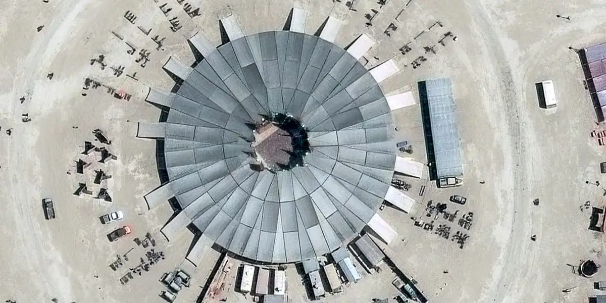 Burning Man 2026: Satellite images show Nevada desert turning into Black Rock City