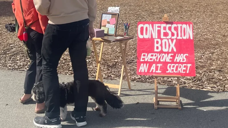 She asked people to write down their AI secrets. The confessions poured in.