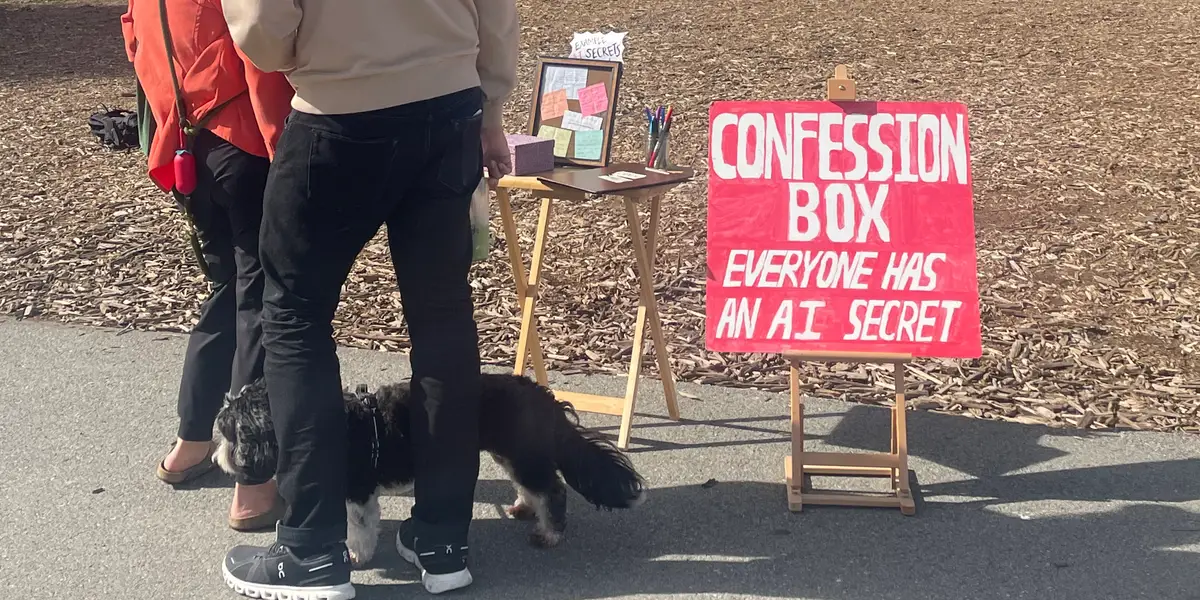 She asked people to write down their AI secrets. The confessions poured in.