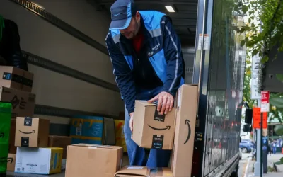 Amazon is rushing to deliver 9 out of 10 of its own U.S. packages