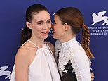 Sisters Rooney and Kate Mara will appear together for the first time as identical twins who spoke in unison and loved the same man in Bucking Fastard - as they attend photo shoot in Venice
