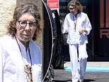 Dejected Lily Tomlin steps out on her 87th birthday... a week after co-star Dolly Parton's death