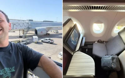 I flew in Qatar Airways' famous QSuite business class on the A350 and 777. This is why I prefer the Airbus.