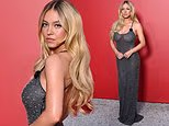 Sydney Sweeney brings the glamor in a backless sequin dress as she leads the stars at the Armani Beauty dinner during the Venice Film Festival