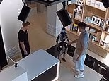 Robot 'attacks customer' using martial arts skills after pushing him into technology store