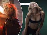 Miley Cyrus strips down to her underwear and fucks a shirtless male dancer in raunchy new music video