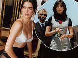 Kendall Jenner models retro lingerie and stockings for a '60s-style shoot as she dips her toe into acting and makes her debut in an Italian short film