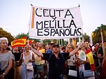 Tens of thousands of people have taken to the streets across Spain to protest the government's handling of the migrant wave in Ceuta