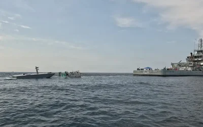 The US Navy is testing robotic refueling to push drone boats deeper into risky waters without endangering sailors