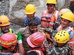 Two men rescued from the Nepalese tunnel nine days after the flood as more voices were heard in the hydroelectric power station