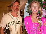 Blake Lively jokes that Ryan Reynolds is her 'human Barbie' as she shares photo of him carrying a floral handbag