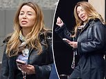 Dannii Minogue looks completely different as she heads to Melbourne to go Rolex shopping with her brother and father