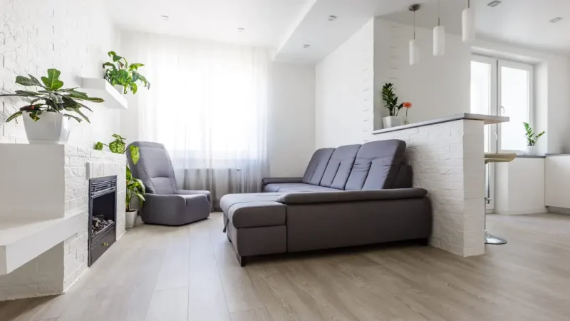 We spent over $12,000 replacing our carpets with vinyl plank flooring. It looks very nice, but I regret it every day.