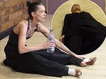 Maura Higgins shares first look at grueling Dancing With The Stars workout photos as partner Mark Ballas drags her across the floor in hilarious video amid 'fix row'