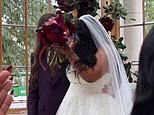 Jonathan Ross's rarely seen son Harvey ties the knot with long-term partner Muna Silver in a lavish wedding at London's Kew Gardens