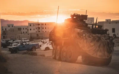 American soldiers stormed a desert city in preparation for a high-tech war against a top enemy. Here's how it went.