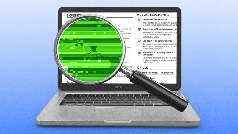 The risky new resume hack some job candidates are trying to get noticed