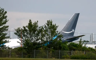 Amazon Prime Air cargo plane overshoots runway and crashes in Miami, killing at least five people