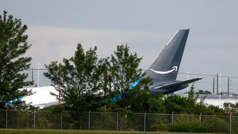 Amazon Prime Air cargo plane overshoots runway and crashes in Miami, killing at least five people
