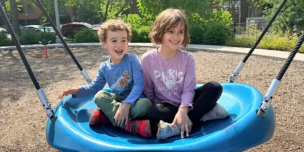 We moved our kids from a small town to Chicago. They are more independent and we have more to do.