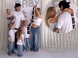 Ex On The Beach's Helen Briggs, 30, and Chet Johnson, 36, reveal their newborn baby's crazy name - days after welcoming baby number five