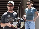 Miles Teller and wife Keleigh Sperry look loved up in LA after missing Taylor Swift's wedding amid feud rumors