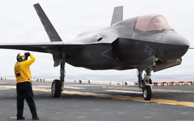 Navy F-35 pilots transitioning from Harrier jump jets must unlearn almost everything they know