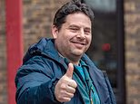 Lonely prison guard who invited a 'horny' prisoner over for 'some fun' on the day of her release and then booked a hotel for three days of sex has been spared jail