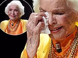 Ellen Burstyn, 93, breaks down in tears as she receives the Golden Lion of Venice for Lifetime Achievement after Oscar, Tony and Emmy wins