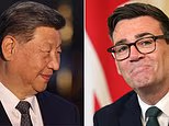 China's Xi Jinping warns Andy Burnham to protect 'the rights and interests' of Chinese investors in Britain after the row over British Steel