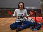 Pro-Palestinian activists found guilty of criminal damage after attacking the Picasso masterpiece 'Motherhood' in the National Gallery and throwing red paint on the floor are spared jail