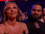 Jesy Nelson introduces boyfriend Ben Davies to the showbiz world as they enjoy a date night at the NTAs, just weeks after going public