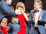 Penelope Cruz is comforted by husband Javier Bardem as she breaks down into uncontrollable sobs during a 15-minute standing ovation at the premiere of Bunker at the Venice Film Festival