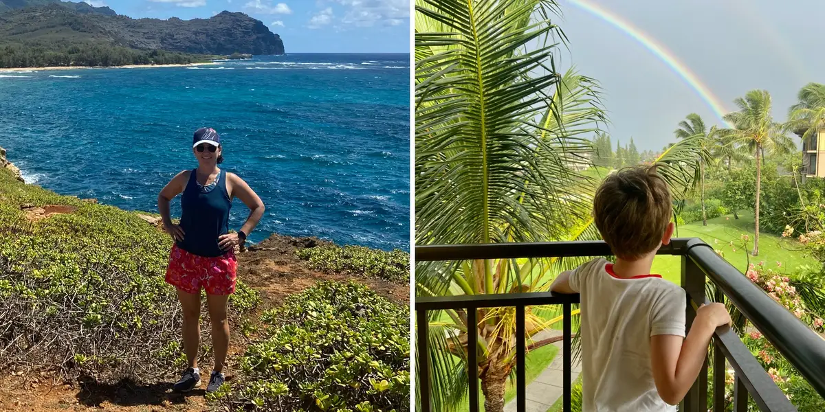 We have been to Kauai 3 times. I want to show my son new places, but I can't resist booking a holiday there.