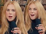 Nicole Kidman's highly expressive eyebrows in new interview have fans talking - after she was praised for her 'natural' new look