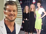 Eric Dane's widow Rebecca Gayheart supported by daughters Billie, 16, and Georgia, 14, at the opening of her musical... 7 months after his ALS death
