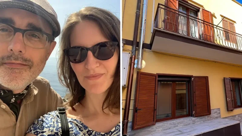 Instead of visiting Italy, we bought a house here for about $65,000. Our decision was risky, but it paid off.