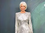 Helen Mirren, 81, stars as she gets dressed up with a very casual Tom Hardy at the season two premiere of MobLand in London - after the actress defended her co-star following reports of major tensions in the cast